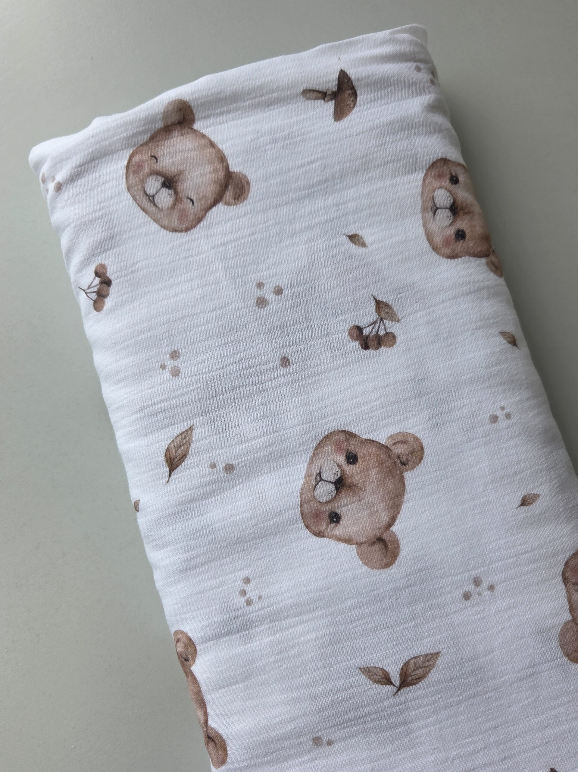 Hydrofiel |Teddybeer | Bruin| - Afbeelding 2