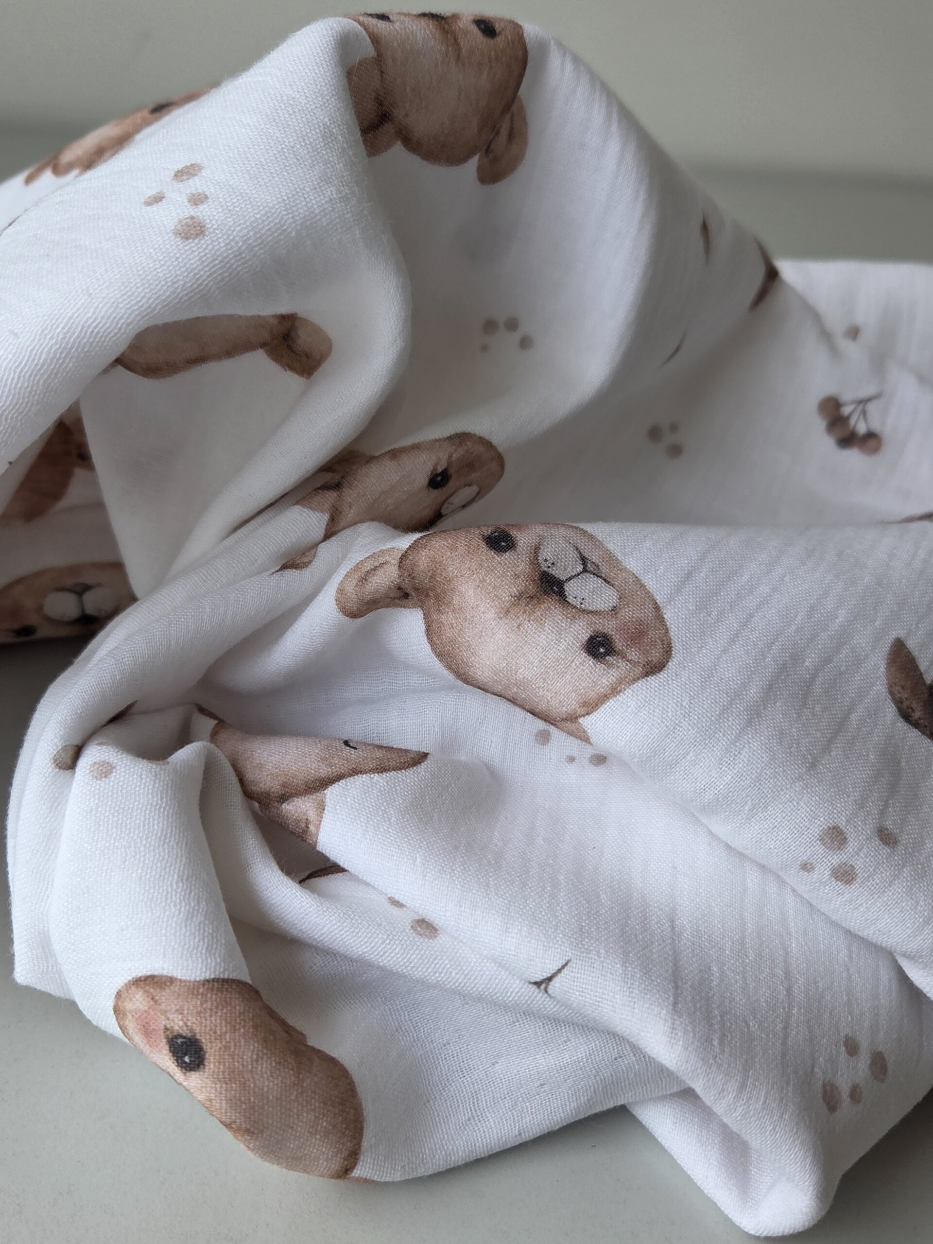 Hydrofiel |Teddybeer | Bruin| - Afbeelding 5
