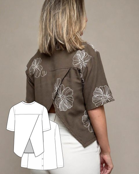 Blouse Liz| PDF Naaipatroon | Maat 34-56