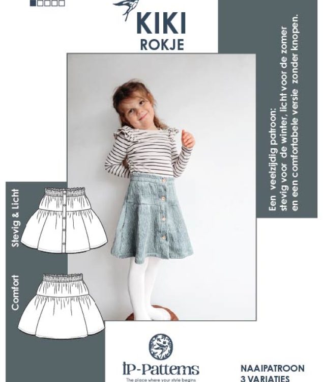 Kiki rok | Papieren naaipatroon |